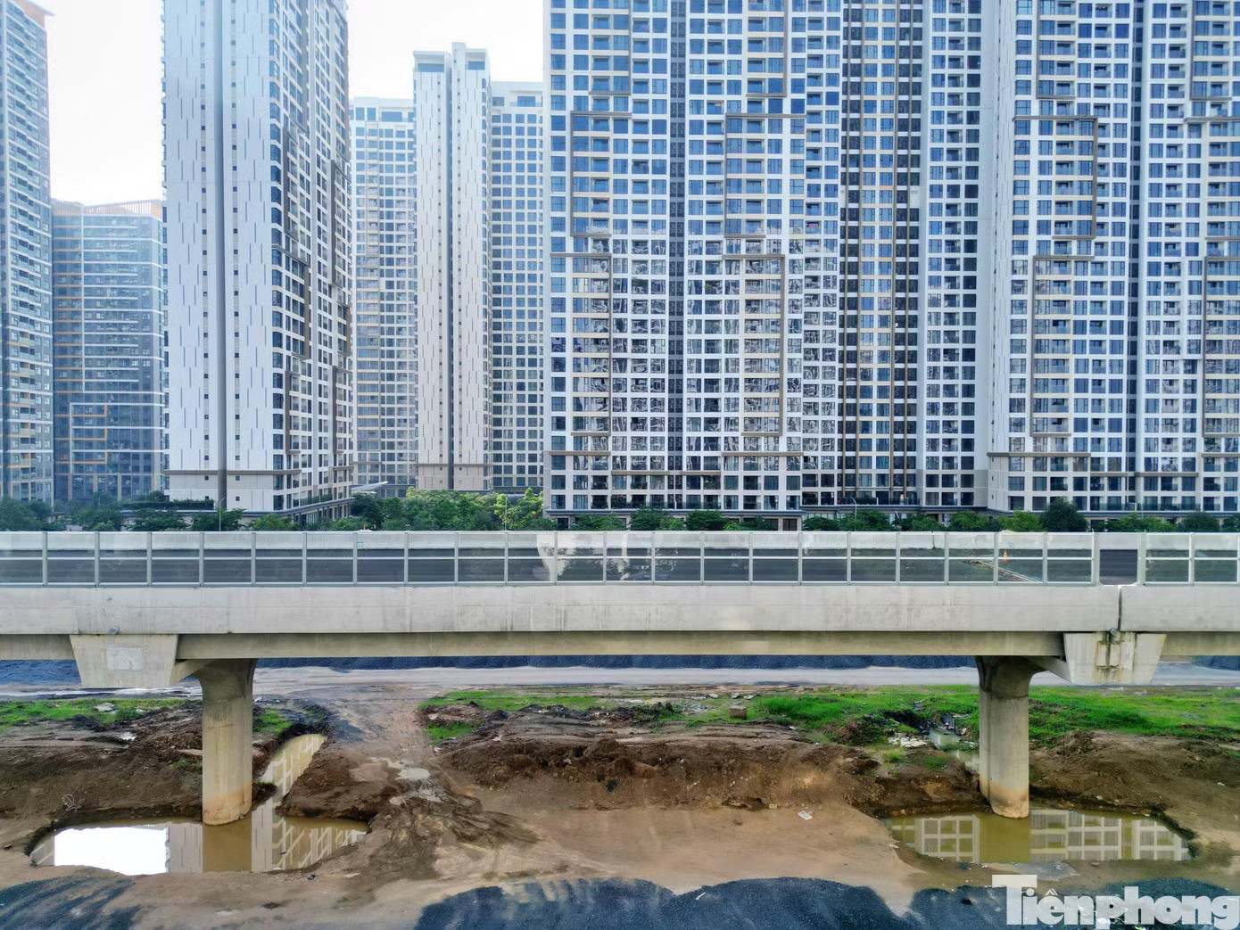 Công trường thi công Vành đai 3 TP.HCM
