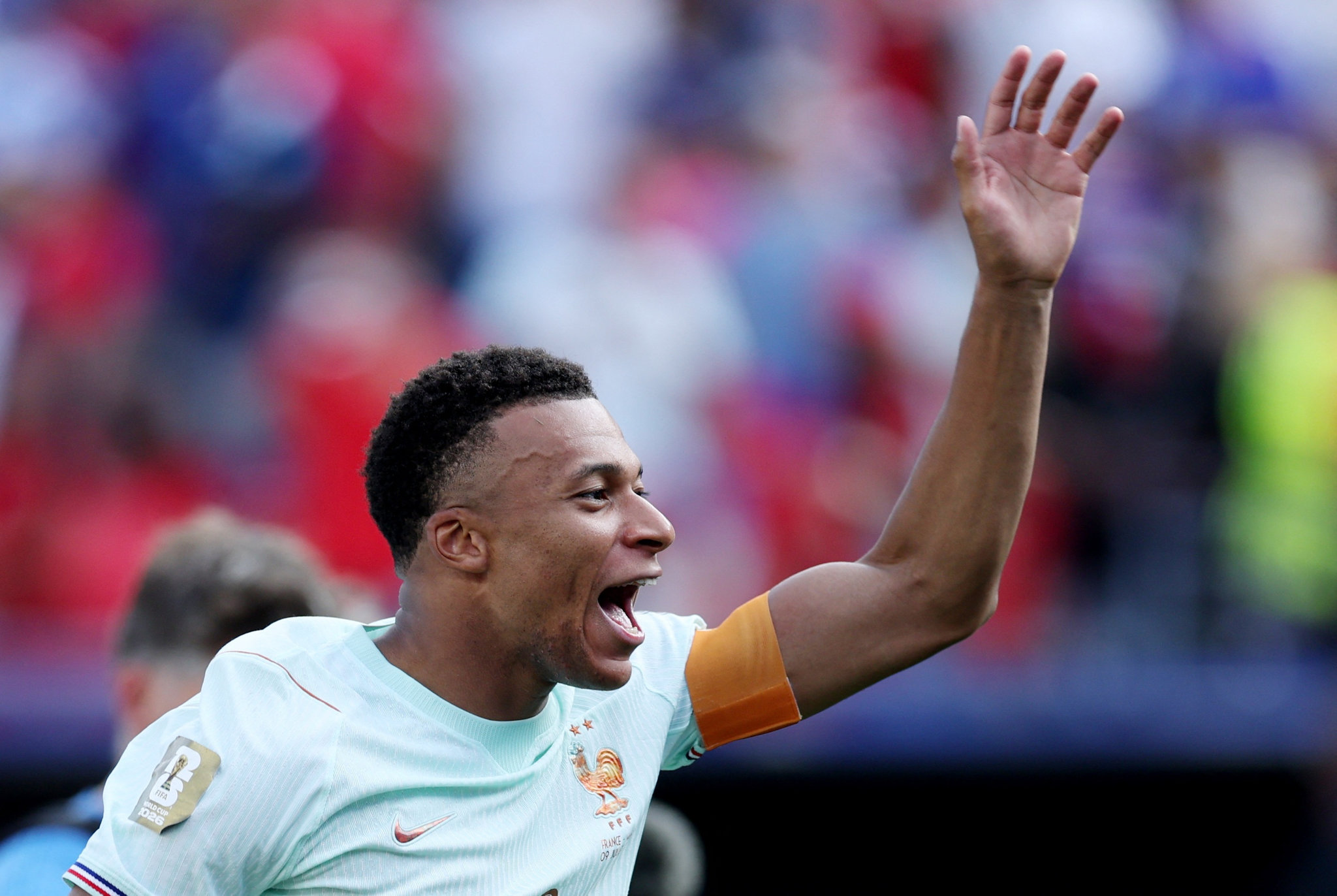 Kylian Mbappé jogará na Copa do Mundo de 2026.