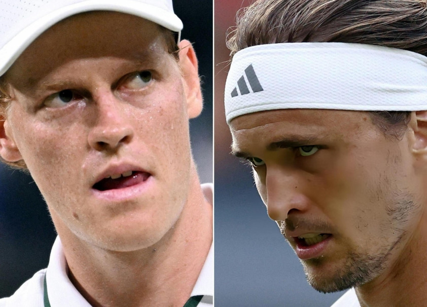 Jannik Sinner đối đầu Alexander Zverev tại chung kết Wimbledon