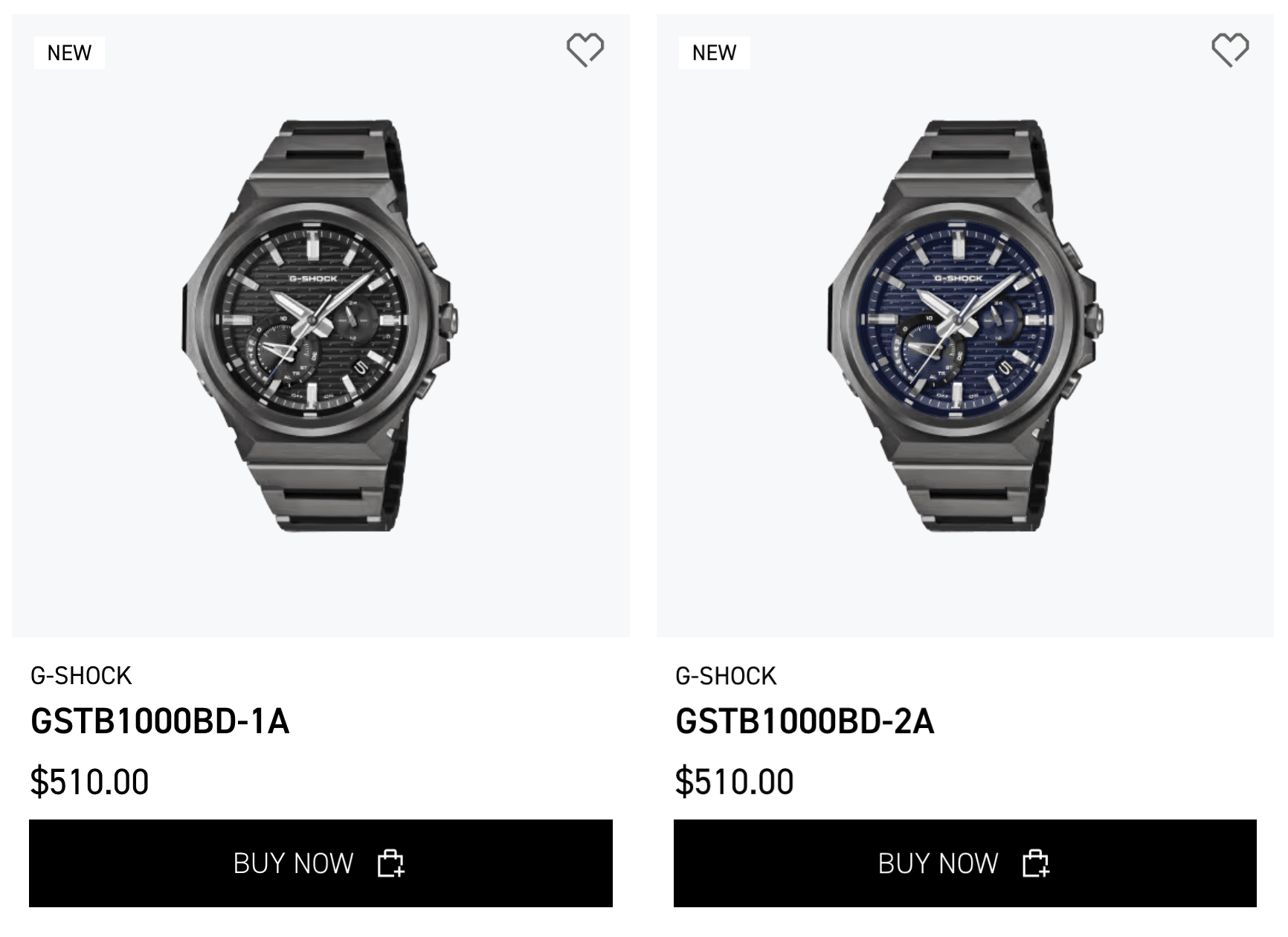 Thông số kỹ thuật của Casio G-Steel GST-B1000BD