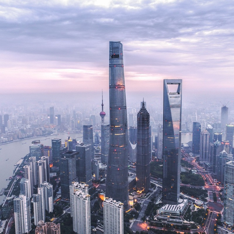 Shanghai Tower là tòa tháp cao nhất Trung Quốc với quy mô 128 tầng.