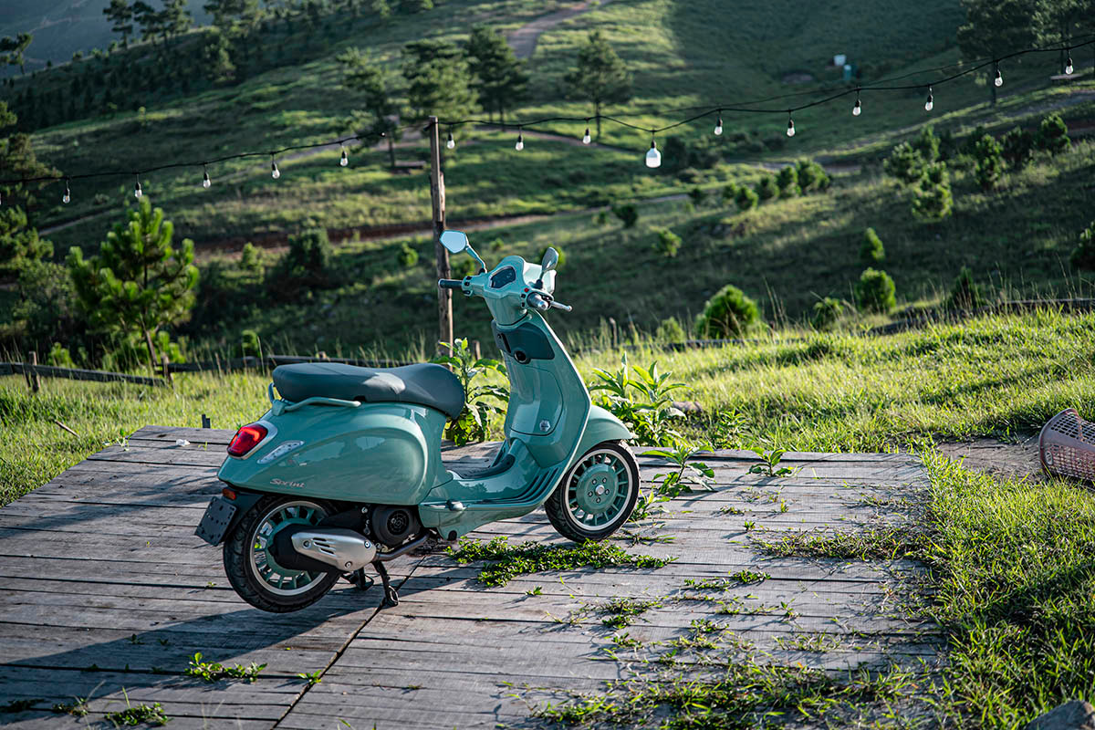 Khối động cơ iGet 174,1cc mới trên Vespa Sprint 80th 180.