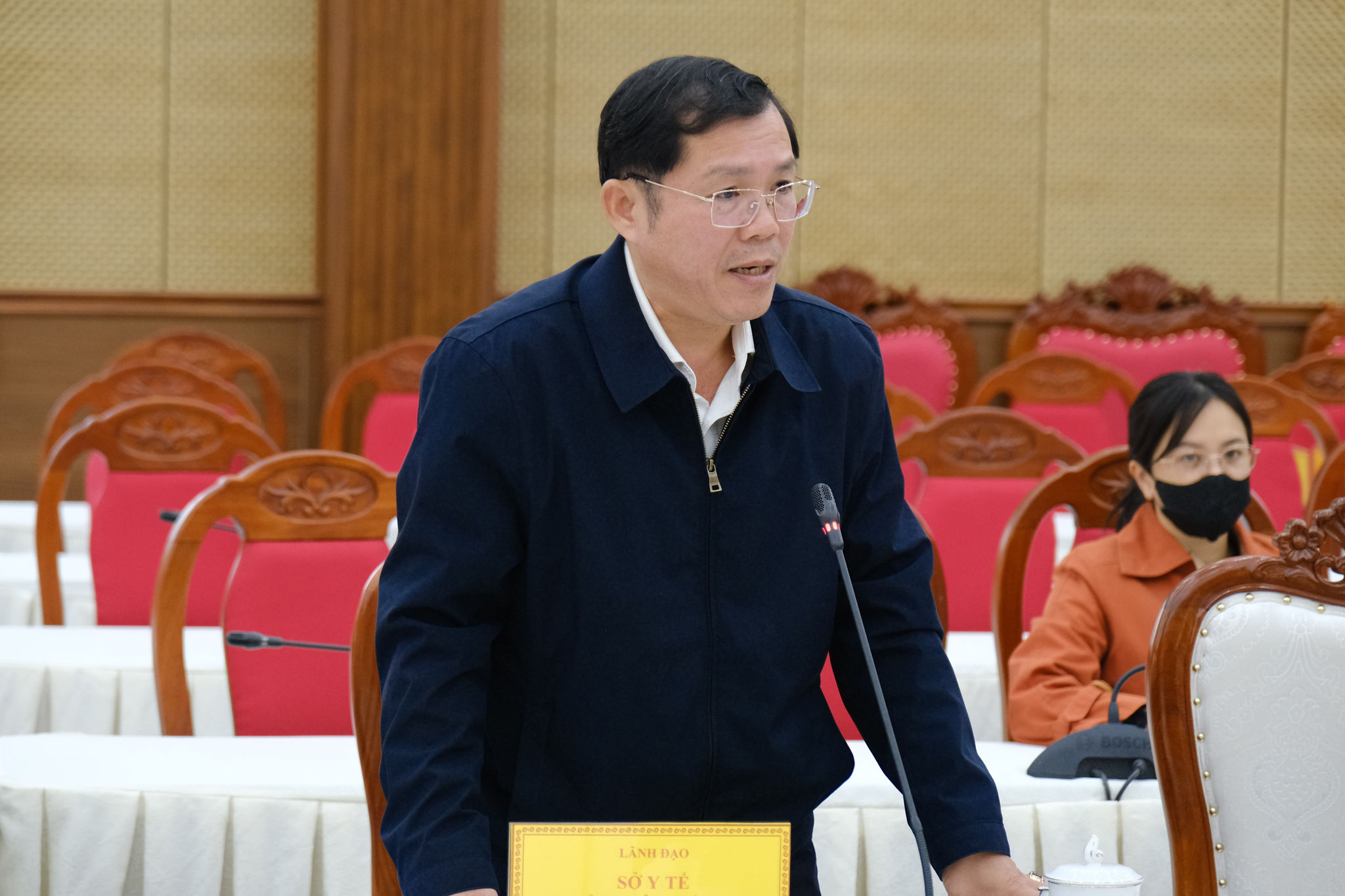 Đại diện lãnh đạo Sở Y tế 
