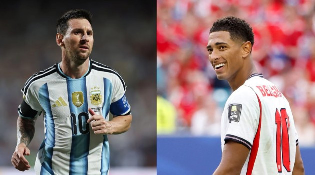 Cuộc đối đầu trực tiếp giữa Lionel Messi và Jude Bellingham trên sân Atlanta.