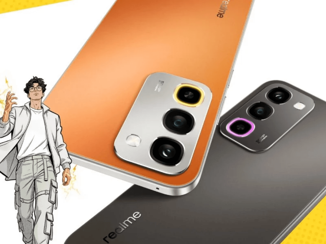 Realme Narzo 100x 5G với thiết kế hiện đại và viên pin dung lượng lớn