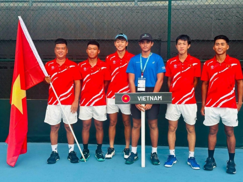 Đội hình tuyển Việt Nam dự Davis Cup năm nay