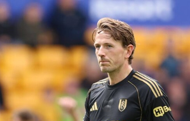 Sander Berge trong màu áo Fulham và là mục tiêu hàng đầu của Man Utd