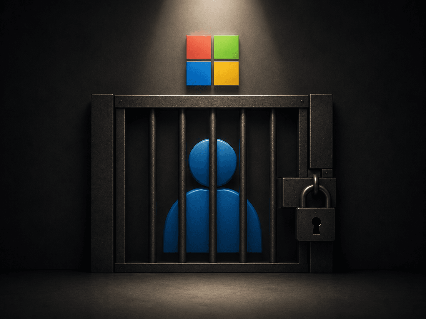 Microsoft's initial decision to permanently suspend an account triggered widespread criticism.