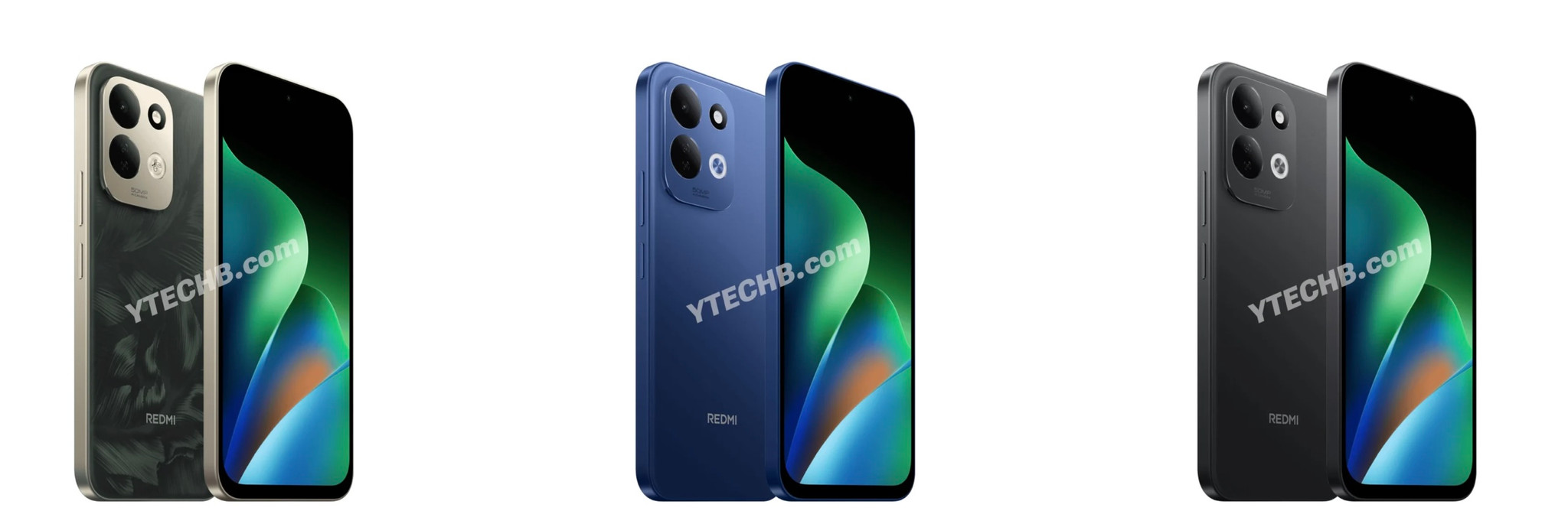 Các phiên bản màu sắc dự kiến của Redmi 17 4G.
