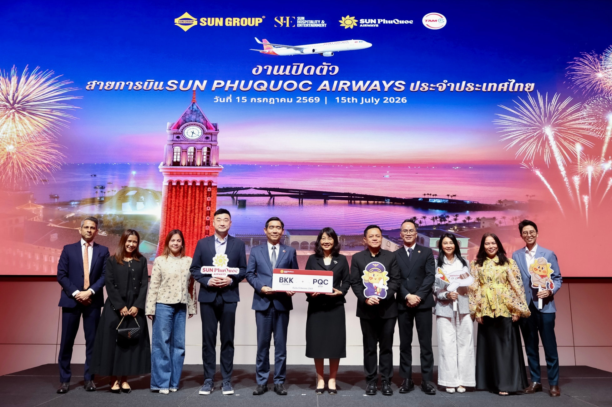 Hội thảo đại lý của Sun PhuQuoc Airways tại Bangkok với sự tham gia của hơn 100 đối tác Thái Lan.