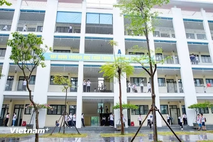 Từ năm học 2026-2027, Trường Trung học cơ sở Linh Đàm sáp nhập với Trường Trung học cơ sở Hoàng Liệt thành Trường Trung học cơ sở Hoàng Liệt. (Ảnh: Hoài Nam/Vietnam+)