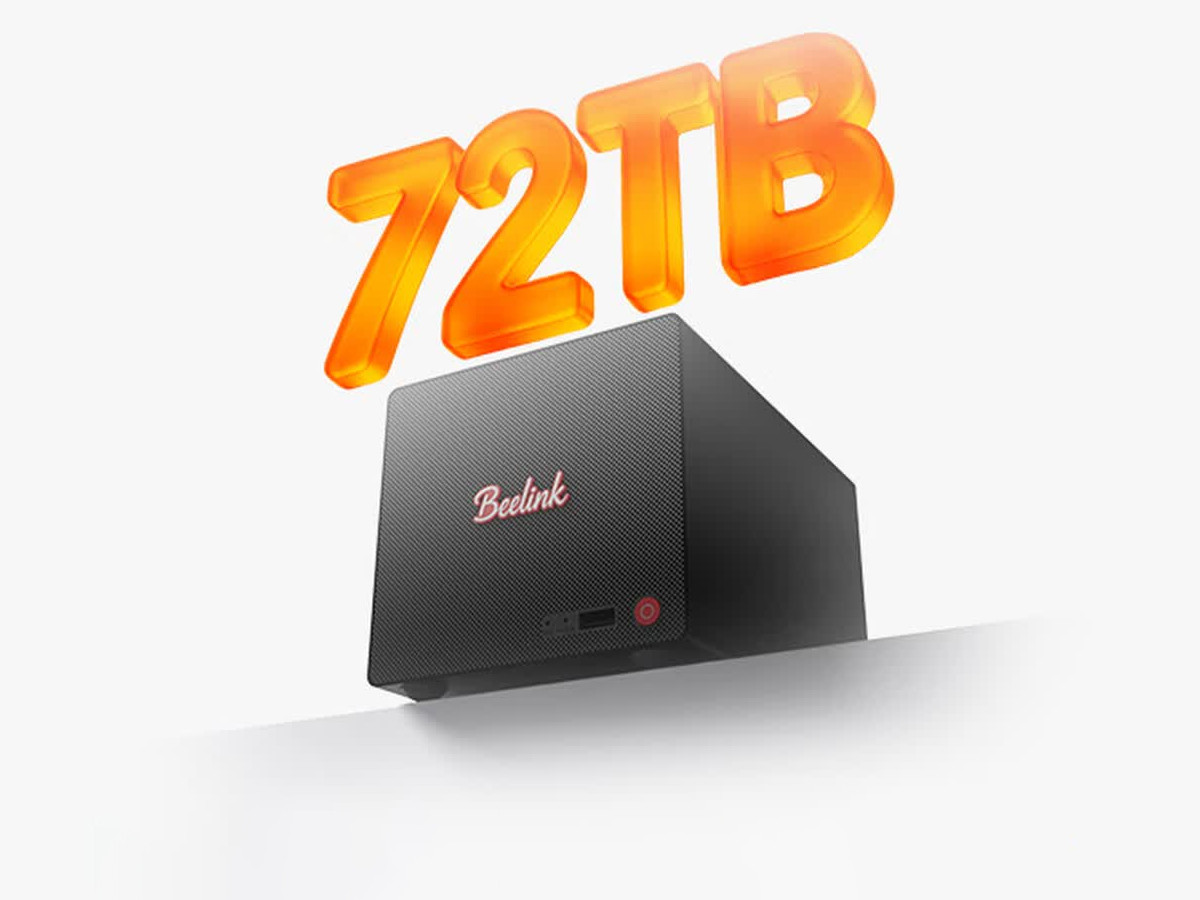 Beelink ME Pro 370 hỗ trợ lưu trữ lên đến 72TB