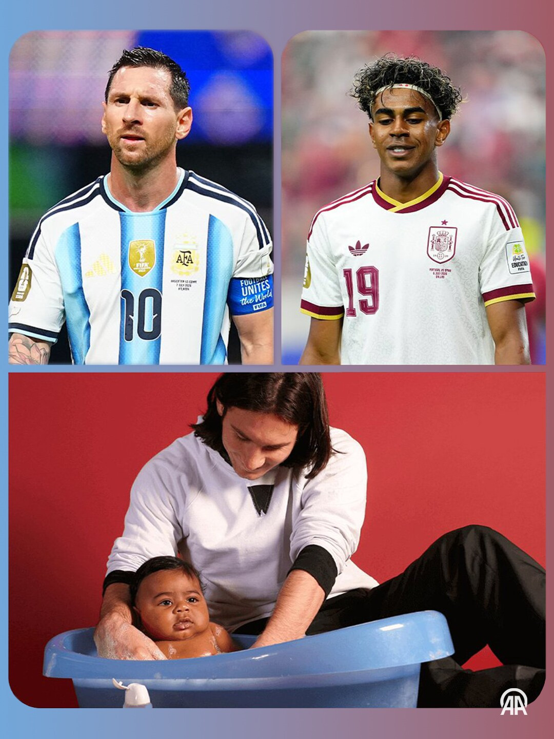 Messi và Yamal trong bức ảnh trở thành huyền thoại