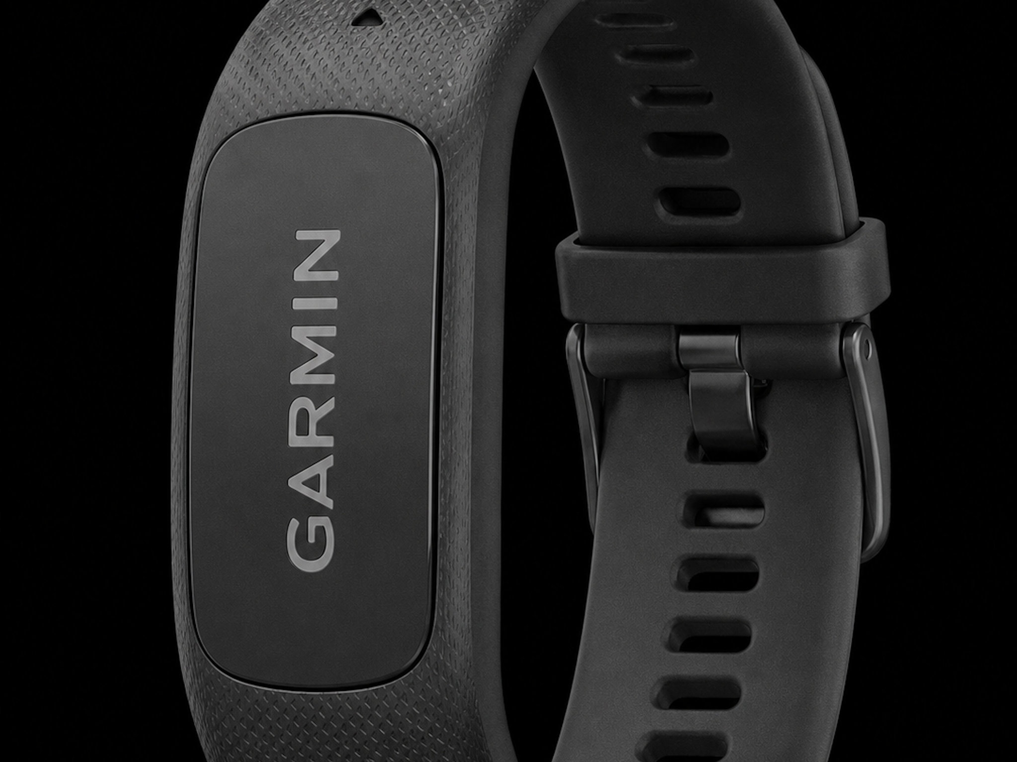Hình ảnh mô phỏng thiết kế của Garmin CIRQA với logo Garmin đặc trưng trên mặt trước.