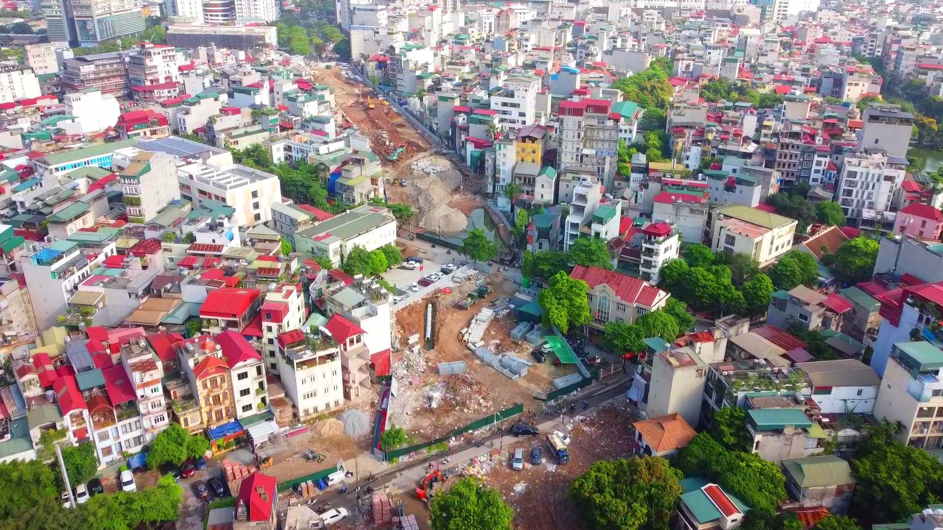 Vành đai 2,5 đoạn qua phường Thanh Xuân Hà Nội