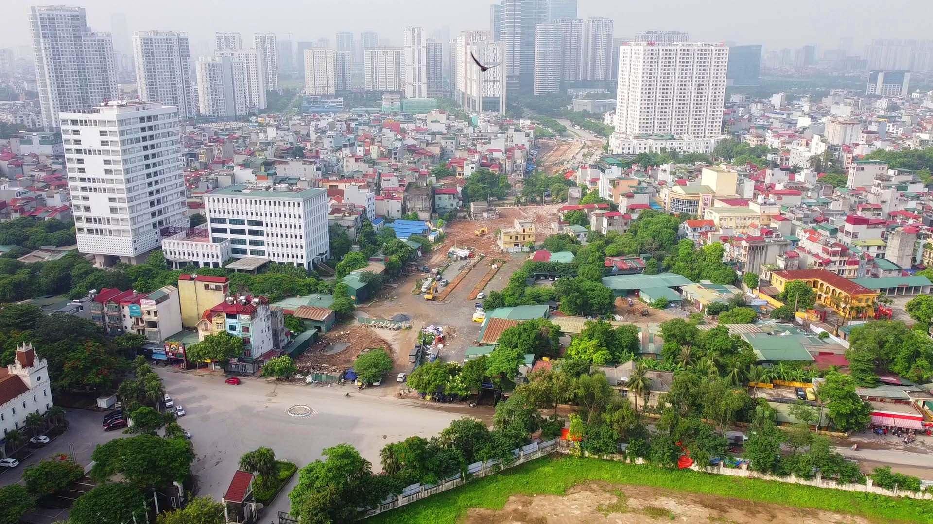 Đoạn Vành đai 2,5 từ đường Nguyễn Hoàng Tôn đến KĐT Ngoại giao đoàn
