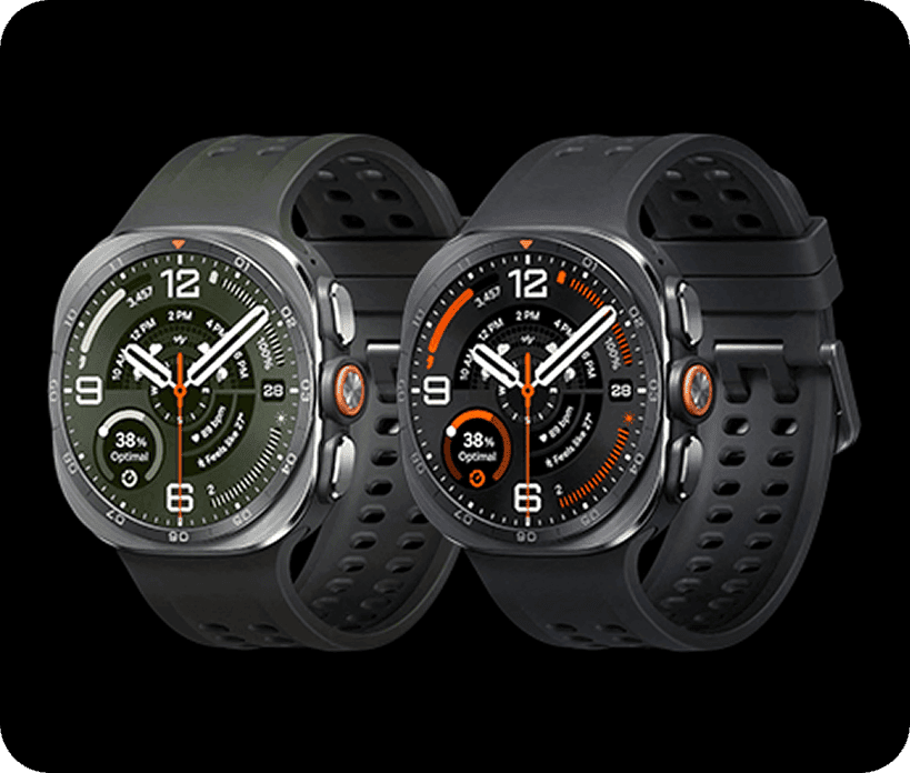 Hai tùy chọn màu sắc của Samsung Watch Ultra 2