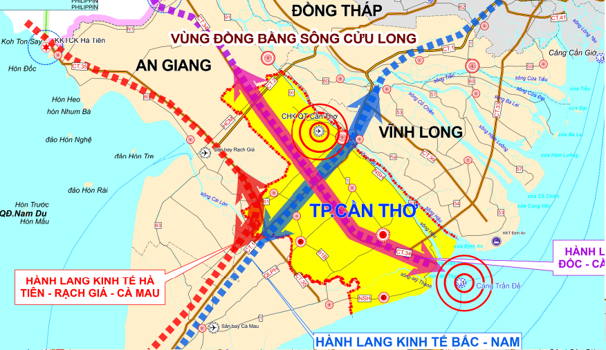 Cần Thơ đô thị hạt nhân vùng Đồng bằng sông Cửu Long