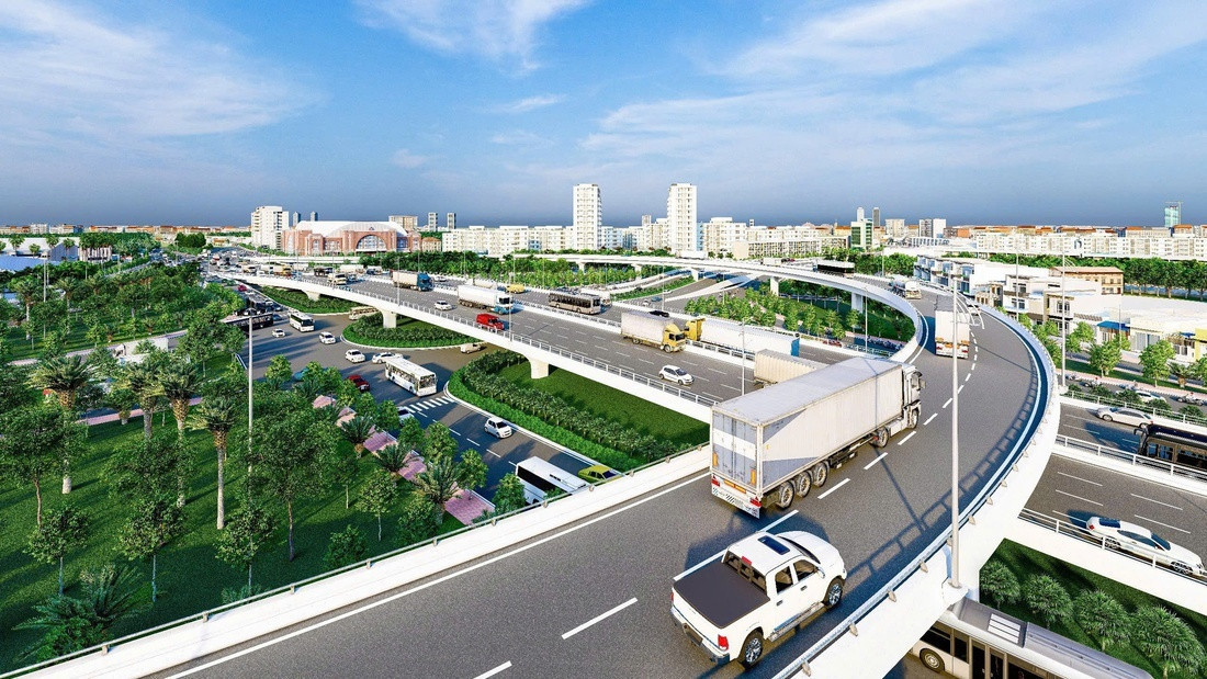 Phối cảnh nút giao Mỹ Thủy tại TP.HCM