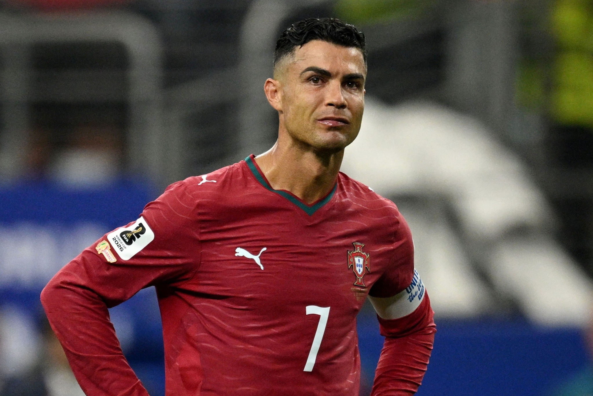 Ronaldo buồn bã tại World Cup