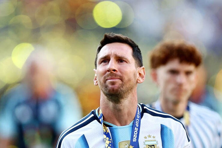 Những giọt nước mắt của Messi