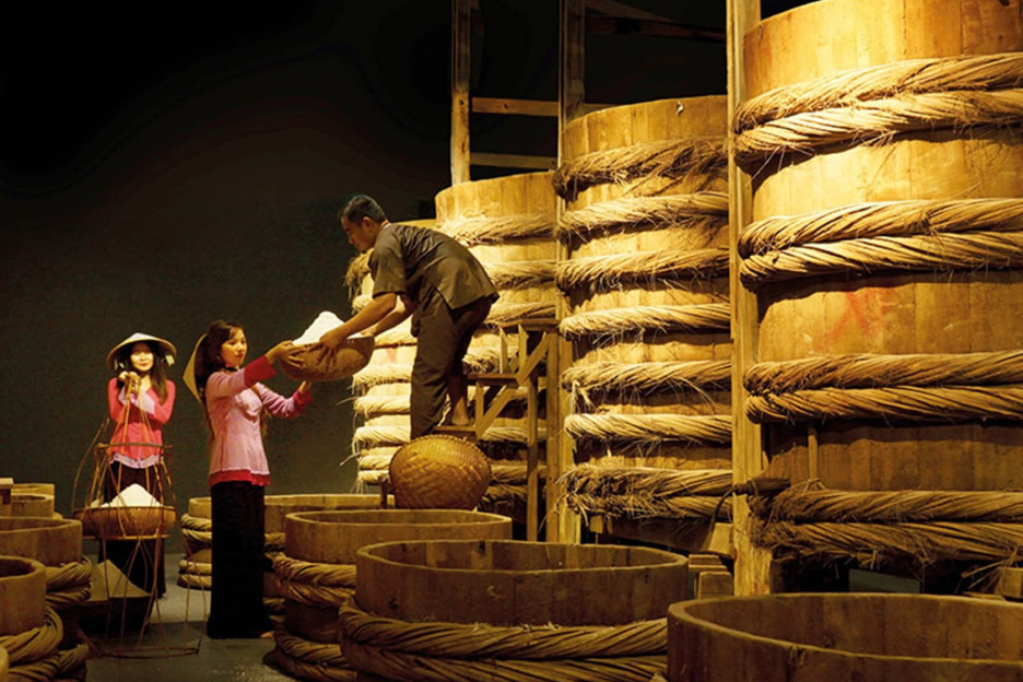 A stage in the fish fermentation process that gives rise to fish sauce.