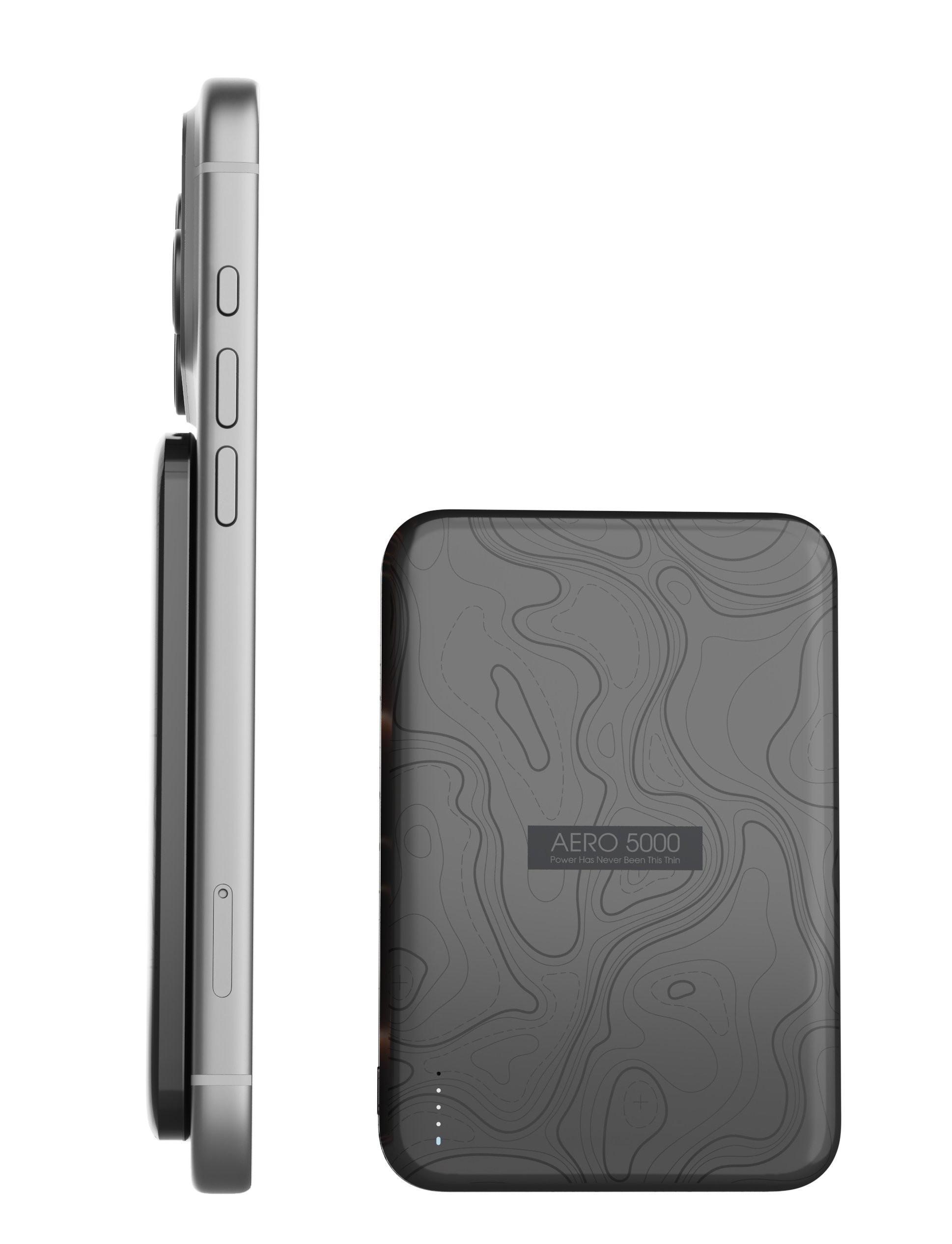 Tessan Aero 5000 hỗ trợ sạc từ tính cho các dòng điện thoại tương thích MagSafe