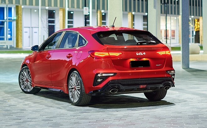 Thân xe Kia K3 với thiết kế mâm đúc 17 inch