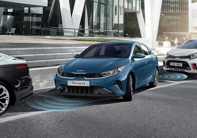 Kia K3 được trang bị các công nghệ an toàn tiêu chuẩn