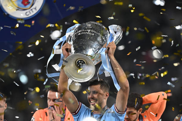 Rodri gặt hái mọi thành công cùng Manchester City.