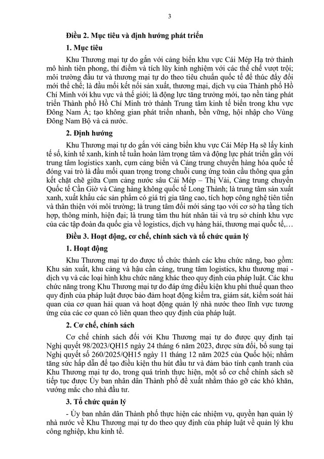 Thành lập Khu Thương mại tự do thành phố Hồ Chí Minh- Ảnh 3.