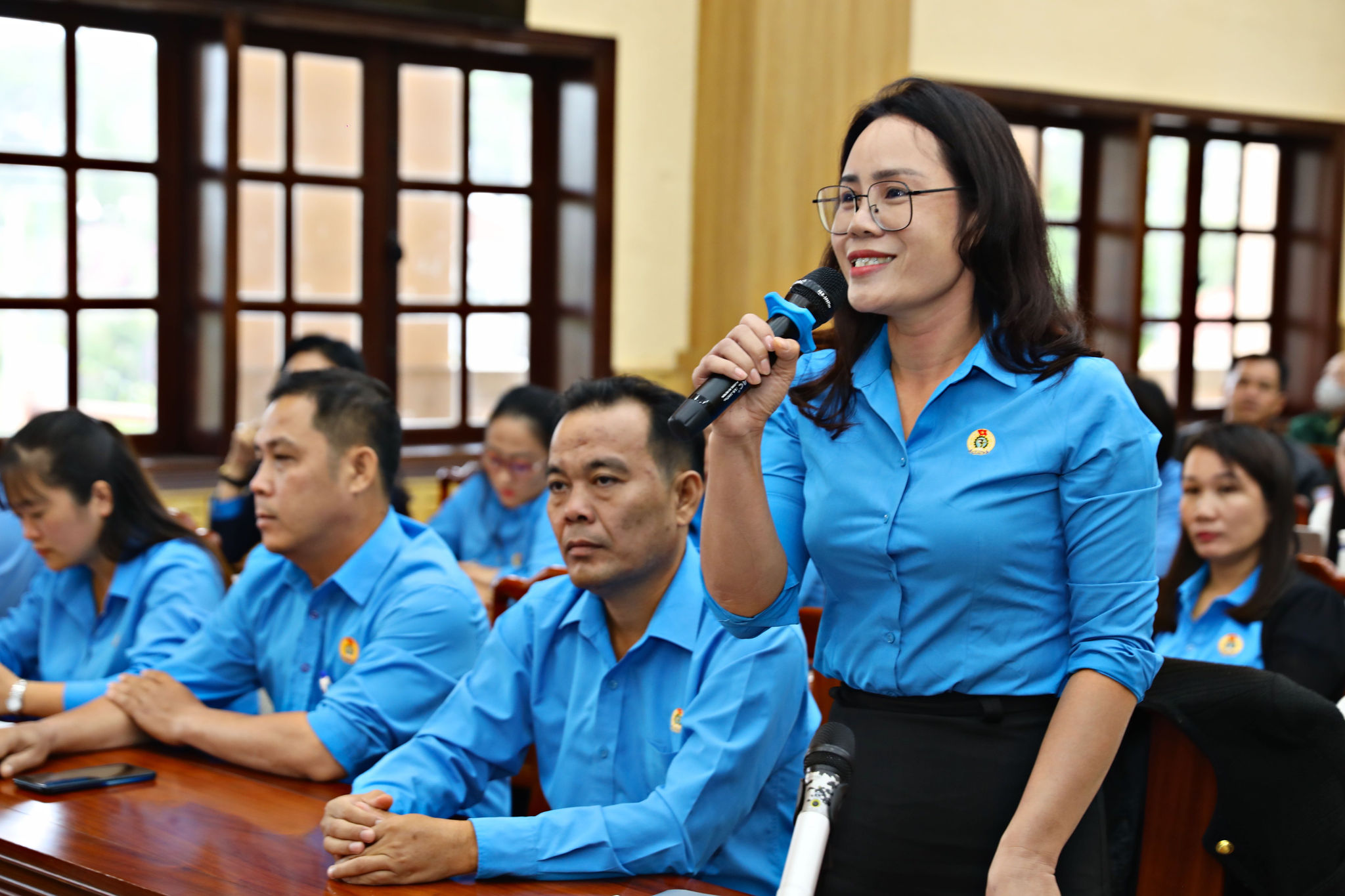 Đại diện Công đoàn phường Mũi Né phản ánh việc khám sức khoẻ định kỳ cho công nhân còn mang tính hình thức, chưa được khám chuyên sâu