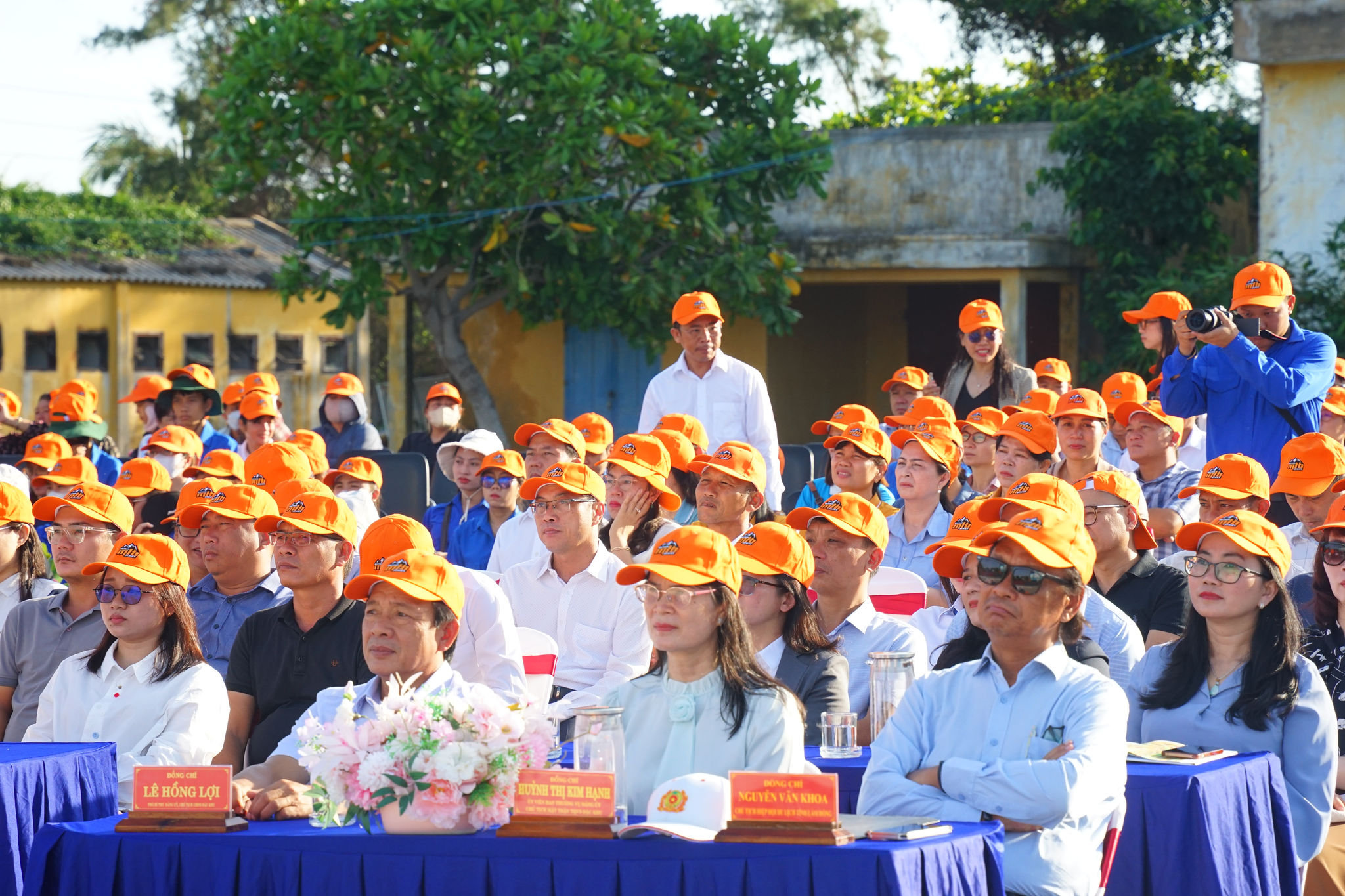 Tree planting in Phu Quy Special Zone