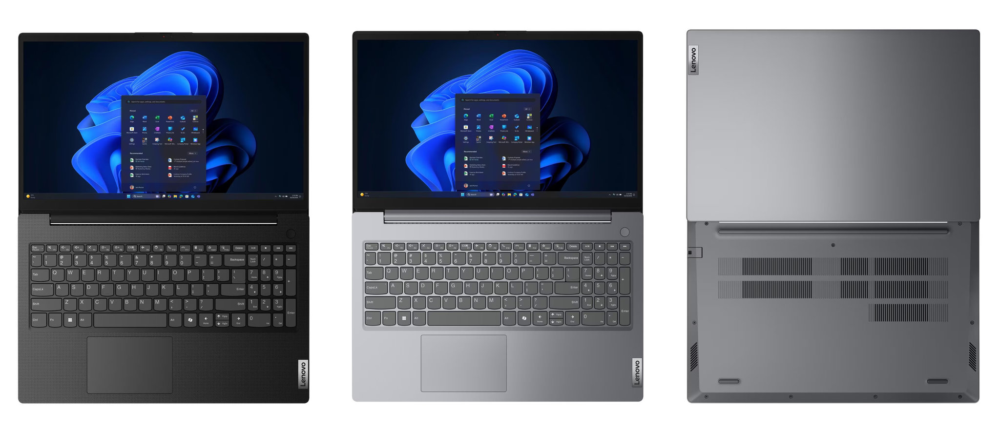 Thiết kế khung máy Lenovo V15 Gen 7 với trọng lượng 1,6 kg và độ mỏng 19,9 mm.