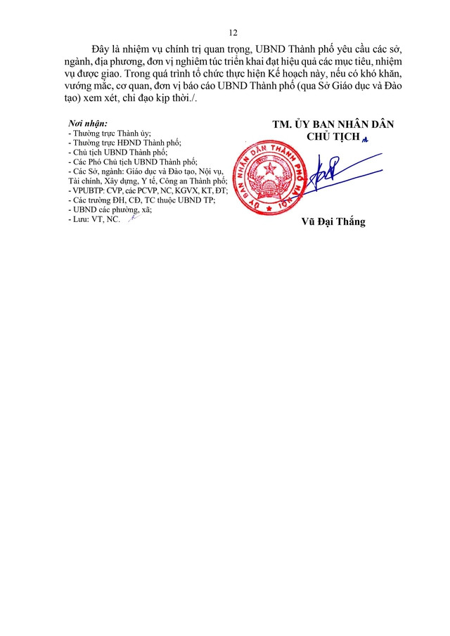 CHI TIẾT kế hoạch sắp xếp cơ sở giáo dục nghề nghiệp, giáo dục thường xuyên, đại học công lập của Hà Nội- Ảnh 12.
