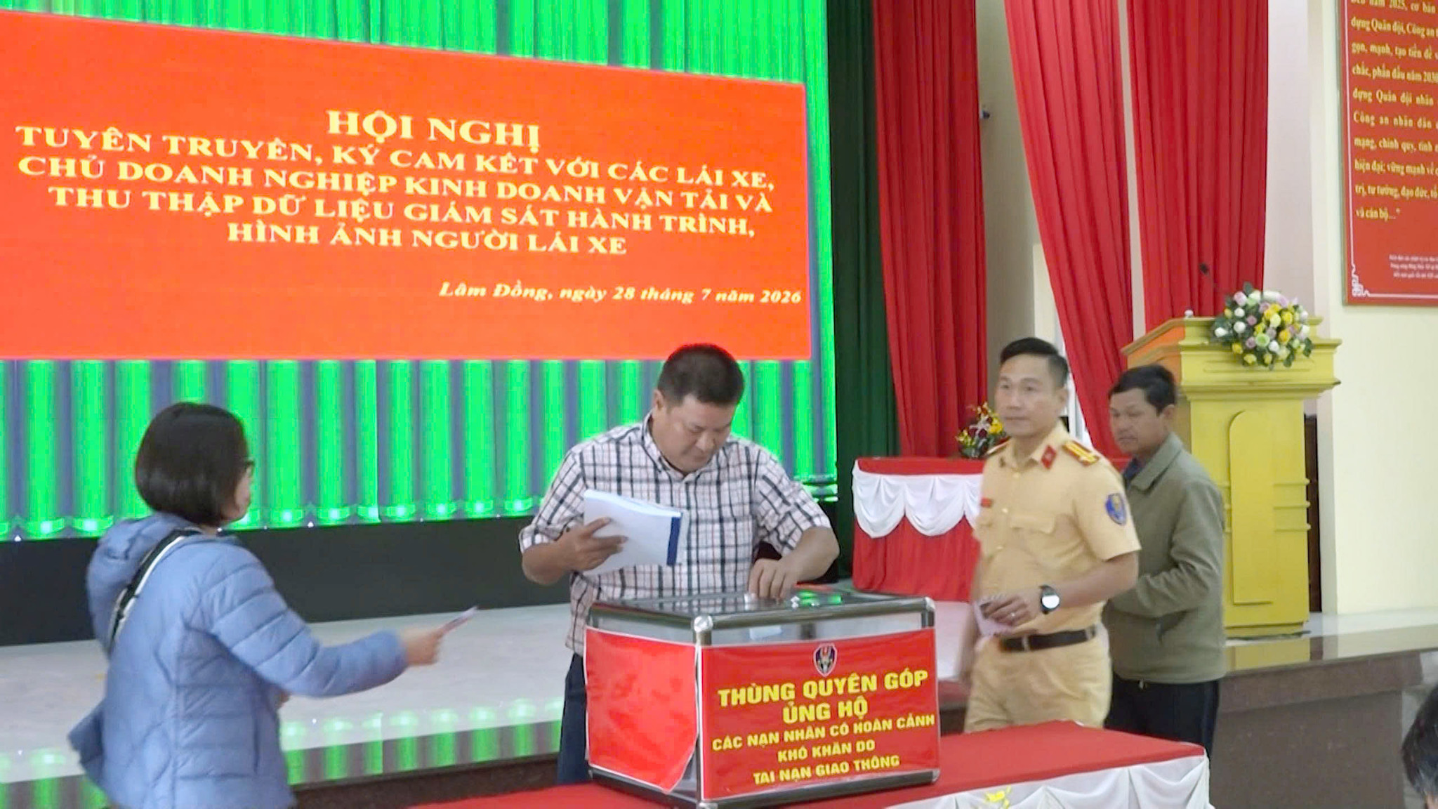 các doanh nghiệp chung tay ủng hộ các nạn nhân TNGT có hoàn cảnh khó khăn