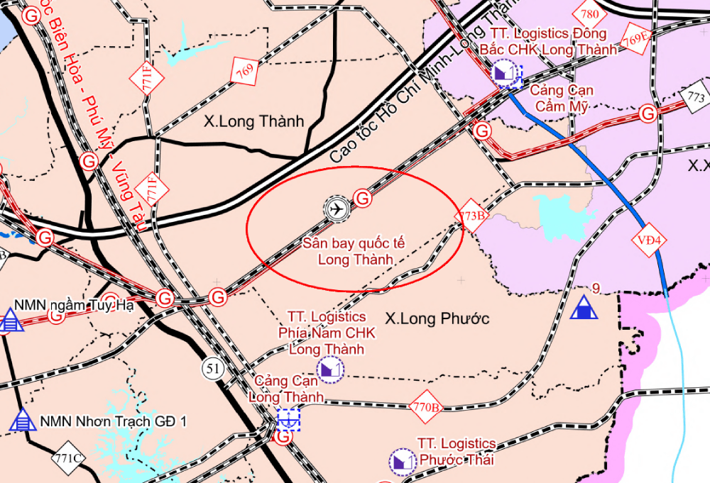 Thi công và lắp đặt hạ tầng kỹ thuật phục vụ quản lý bay tại Sân bay Long Thành