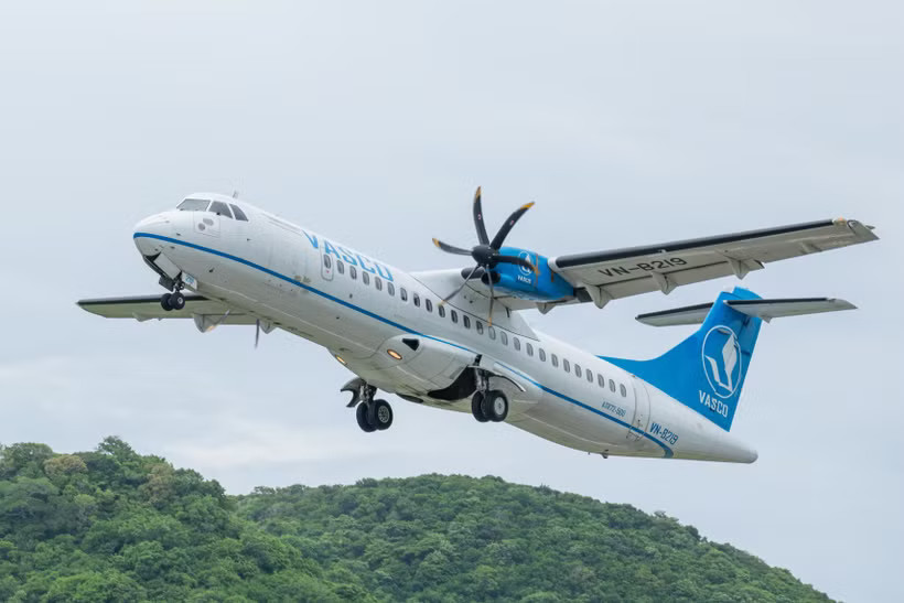 Vietnam Airlines sẽ khai thác trở lại đường bay Cần Thơ-Đà Lạt sau gần 6 năm bằng máy bay ATR 72. (Ảnh: PV/Vietnam+)