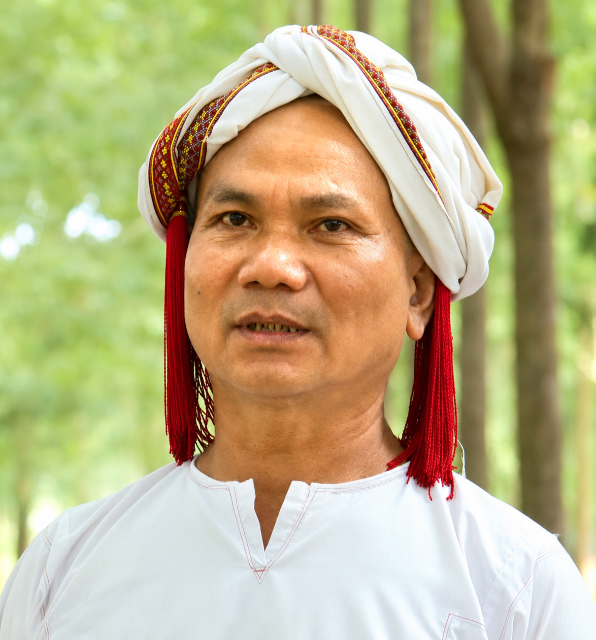 Chân dung ông Thông Sết, thôn Chăm, xã Tánh Linh, tỉnh Lâm Đồng