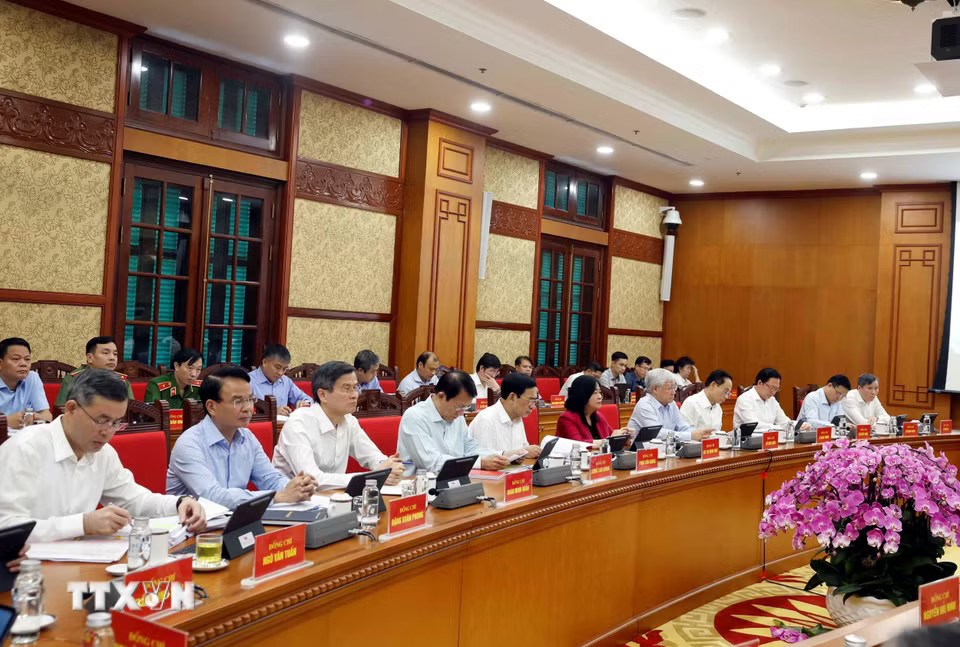 Các đại biểu tham dự hội nghị. (Ảnh: Thống Nhất/TTXVN)