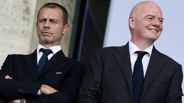 Gianni Infantino đang bị chỉ trích rất nhiều. (Ảnh: Getty Images)