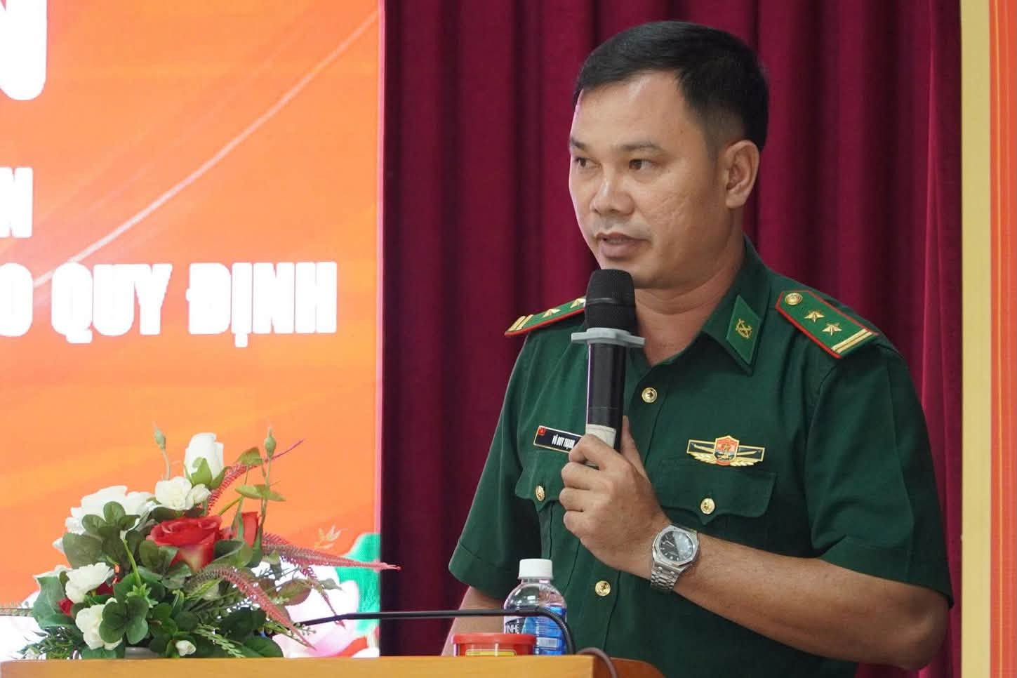 Trung tá Võ Duy Thạnh, Đồn trưởng Đồn Biên phòng Thanh Hải