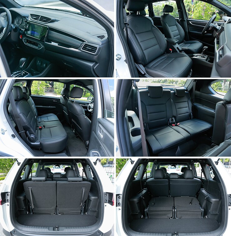 Hàng ghế sau Honda BR-V sắp xếp theo phong cách rạp chiếu phim
