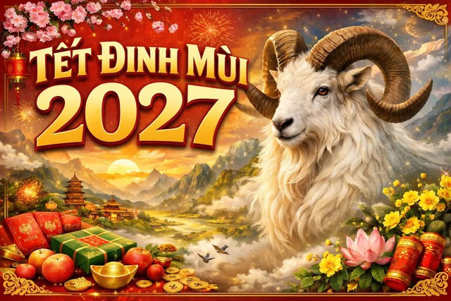 Đề xuất 2 phương án NGHỈ TẾT NGUYÊN ĐÁN 2027 (TẾT ĐINH MÙI)- Ảnh 2.