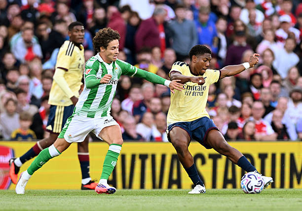 Pháo thủ chưa có được đội hình mạnh nhất khi đấu Betis.