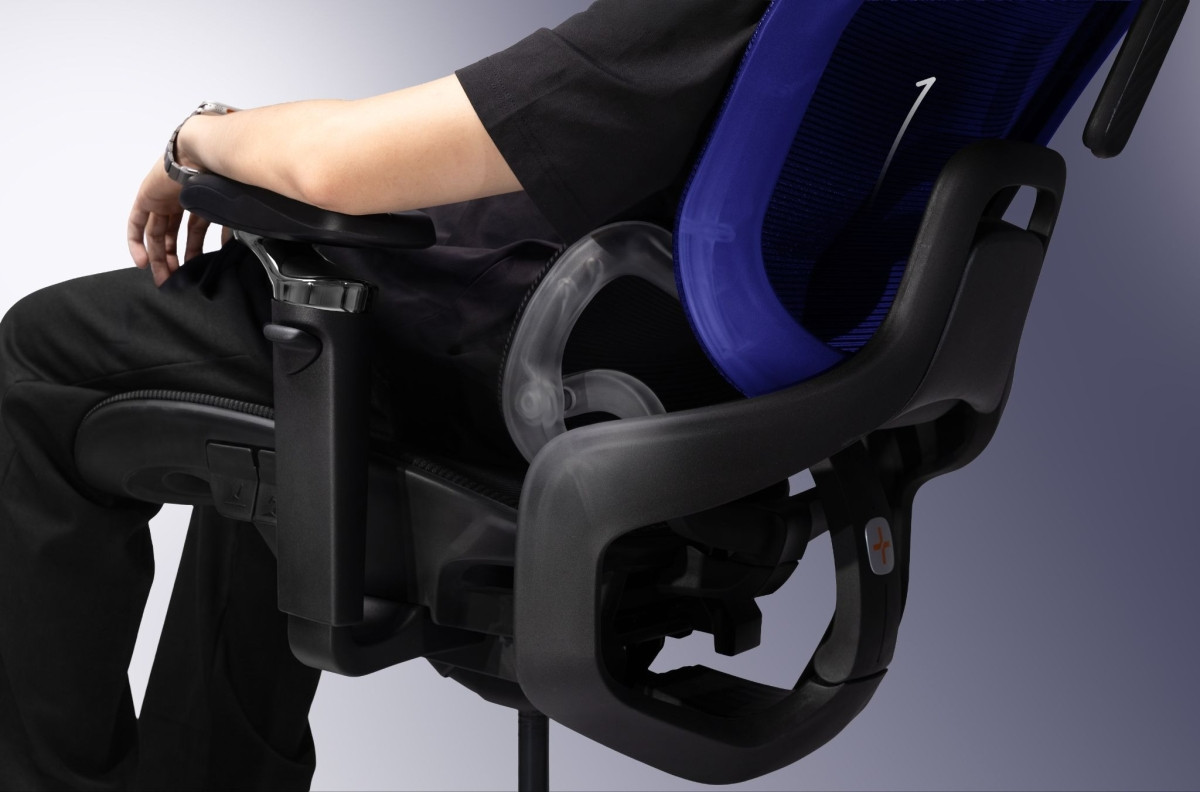 Hệ thống tựa lưng kép Dual Lumbar trên HyperWork Flow