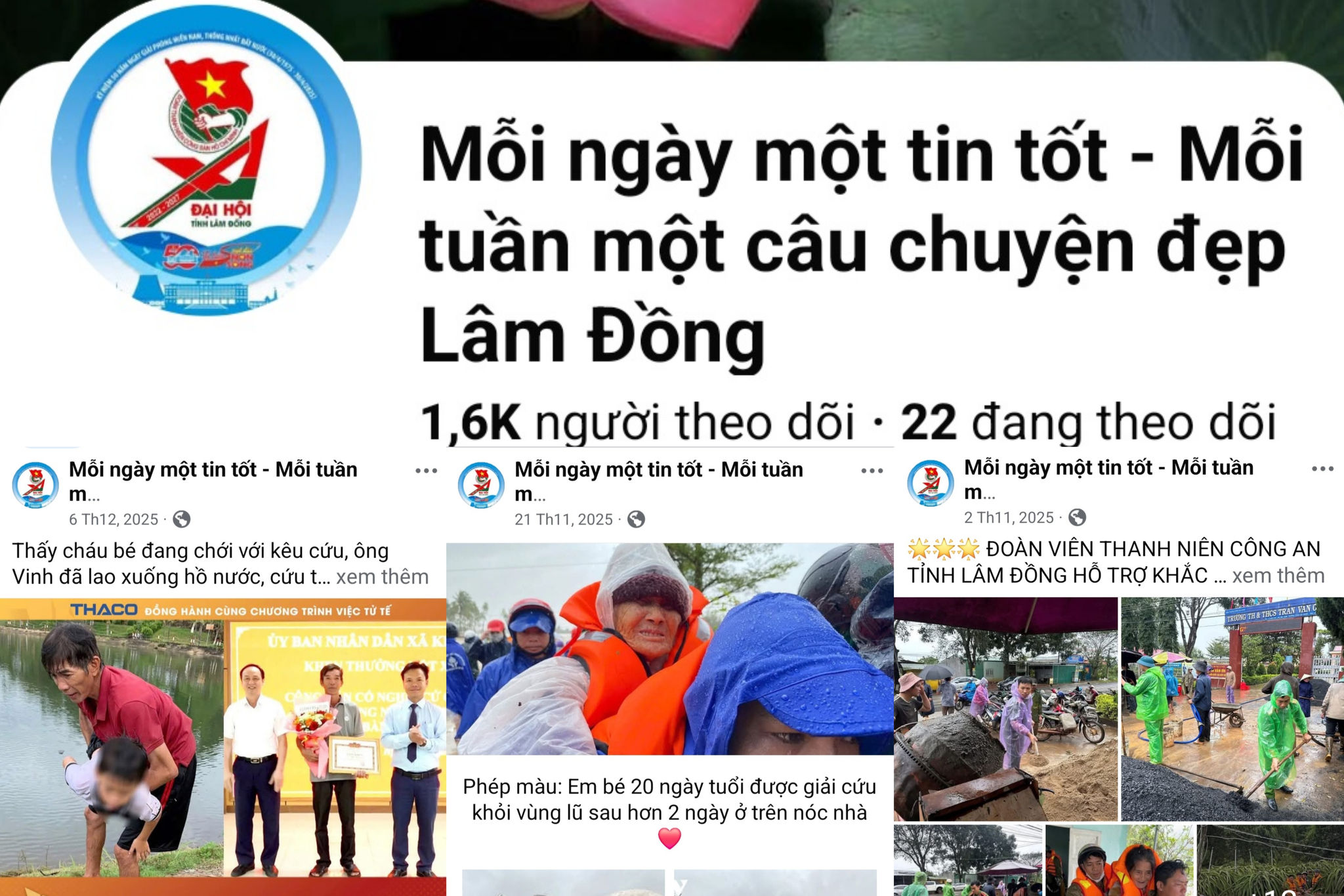 Những câu chuyện đẹp từ cơ sở được các cấp bộ Đoàn chia sẻ trên các kênh truyền thông