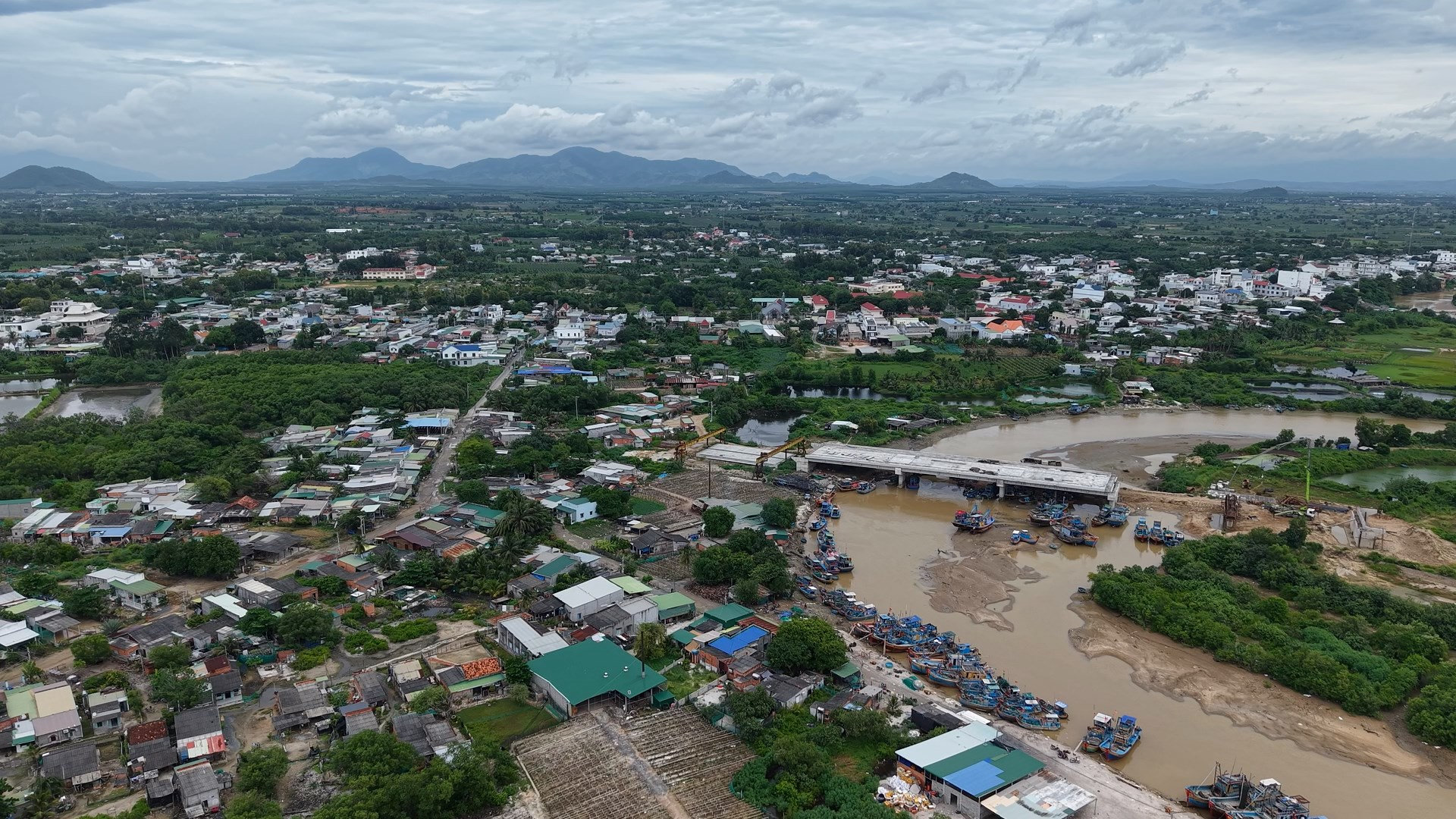 Tân Hải nhìn từ trên cao