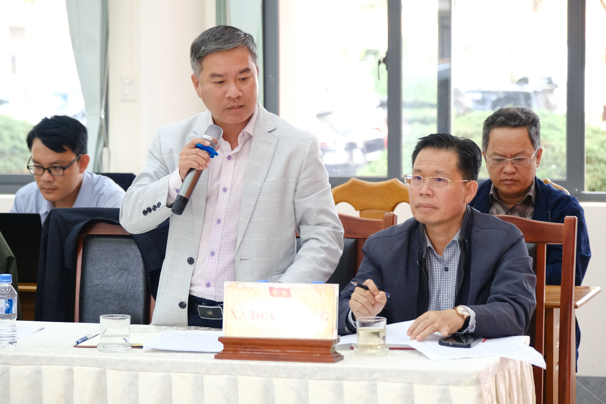 Ông Lưu Trùng Dương, Chủ tịch UBND xã Đức Trọng