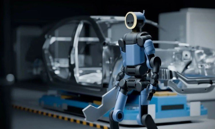 Phiên bản sẵn sàng sản xuất của robot hình người Atlas. Ảnh: Boston Dynamics